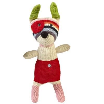 Doudou petit chien rouge  multicolore Alfred Et Compagnie    900000